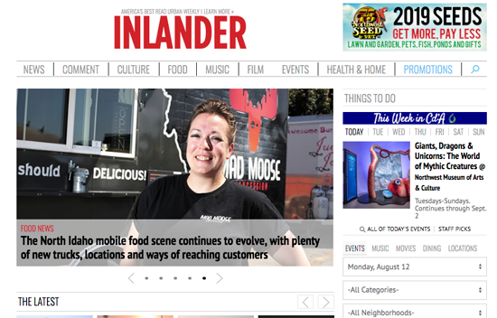 The Pacific NW Inlander (Spokane, WA)